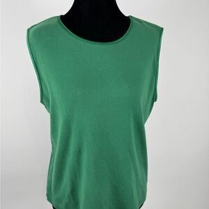 Christopher & Banks Forest Green Muscle Tee